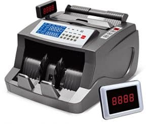 Bill Money Counter Worldwide Currency UV MG Counterfeit
