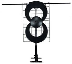 ClearStream 2V Indoor/Outdoor HDTV Antenna with Mount – 60 Mile Range