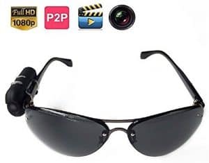 Jiusion Sunglasses HD 1920 x 1080 Surveillance Hidden Camera