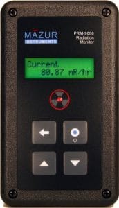 Mazur Instruments PRM-9000 Geiger Counter and Nuclear Radiation Detector