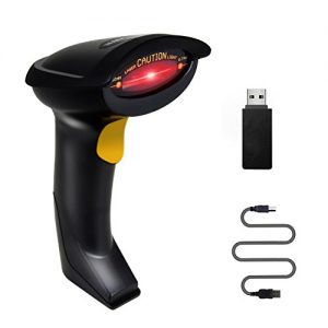 NADAMOO Bur3074 2.4GHz Wireless Barcode Scanner