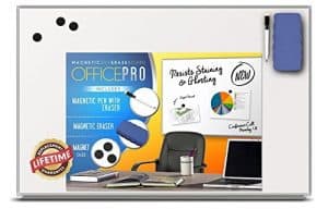 OfficePro Slimline Magnetic Whiteboard
