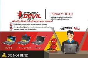 PrivacyDevil Screen for Monitors Privacy Filter