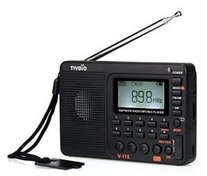 TIVDIO V-115 Portable Shortwave Transistor Radio