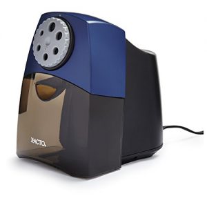X-ACTO TeacherPro Classroom Electric Pencil Sharpener, SmartStop, Black