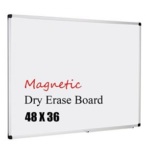 XBoard Magnetic Dry Erase Aluminum Framed Whiteboard