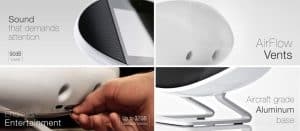 Zettaly Avy 3200mAh Portable Speaker Internet Radio WiFi Powered By Android 5.1