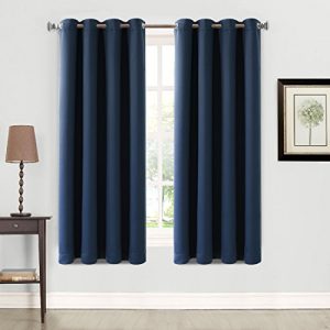 Balichun 2 Panels Blackout Curtains Thermal Insulated Drapes