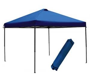 Abba Patio 10 x 10-Feet Outdoor Pop Up Portable Shade Instant Folding Canopy