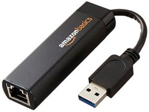 AmazonBasics USB 3.0 to Gigabit Ethernet Adapter