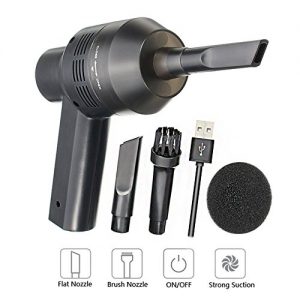 Eleshroom Cordless Mini Computer Vacuum