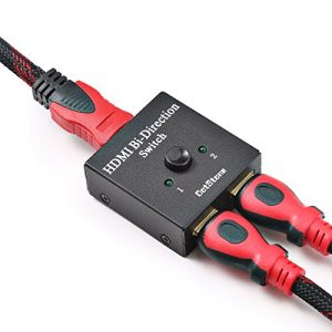  HDMI Switcher 2 Ports Bi-direction Manual Switch