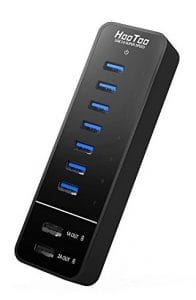 HooToo HT-UH010 9-Port 60 Watts USB 3.0 Hub