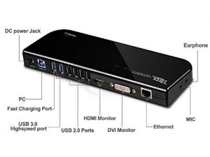 Liztek UD-3800 USB 3.0 Universal Docking Station