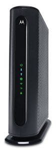 Motorola Cable Modem with Dual Band Wireless Gigabit Router 686 Mbps