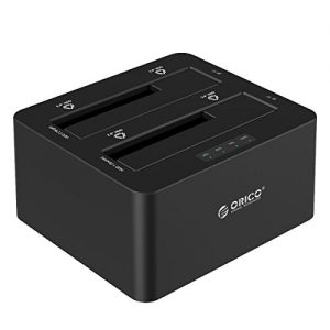 ORICO 6629US3-C-BK Dual-bay External Hard Drive Docking Station
