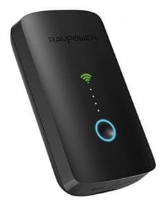 RAVPower FileHub Plus Wireless Travel SD Card Reader Hard Drive