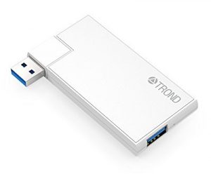 TROND D3 Super Slim USB Hub 3.0 with Swiveling Connector