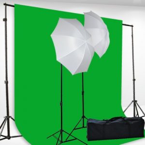 Fancierstudio H69G 6×9-Feet Chromakey Green Screen Kit