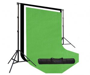 Ravelli Three Prism 10×20 (Inch) 100% Cotton Muslin Backdrops Set