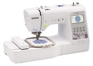 Brother Sewing Machine, SE600, Computerized Sewing, and Embroidery Machine