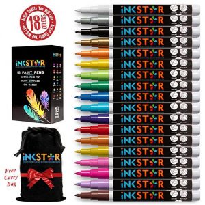 Extra Fine Tip Paint Pens for Rock Painting