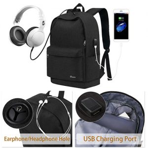 Mancro Water Resistant Travel Computer Bag