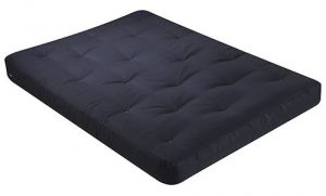 Serta Chestnut Double Sided Foam and Cotton Full Futon Mattress